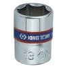 KING TONY Головка торцевая стандартная шестигранная 1/4", 10 мм, изображение 2 • Купить по низкой цене в интернет-магазине СМЭК