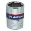 KING TONY Головка торцевая стандартная шестигранная 1/4", 8 мм, изображение 2 • Купить по низкой цене в интернет-магазине СМЭК
