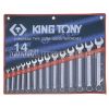 KING TONY Набор комбинированных ключей, 5/16"-1-1/4", 14 предметов • Купить по низкой цене в интернет-магазине СМЭК