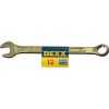 Комбинированный гаечный ключ DEXX 12 мм 27017-12, изображение 2 • Купить по низкой цене в интернет-магазине СМЭК
