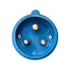 Вилка переносная 023 32А 2P+PE 220В IP44 EKF ps-023-32-220, изображение 2 • Купить по низкой цене в интернет-магазине СМЭК