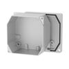 Коробка ответвительная 90х90х53мм IP66 RAL9006 окрашен. алюм. DKC 65300 • Купить по низкой цене в интернет-магазине СМЭК