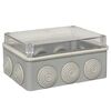 Коробка распаячная КМР-050-041пк пылевлагозащ. 150х110х70 10 мембранных вводов уплот. шнур. прозр. крышка PROxima EKF plc-kmr-050-041pk, изображение 2 • Купить по низкой цене в интернет-магазине СМЭК