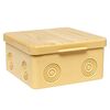 Коробка распаячная КМР-030-034 пылевлагозащ. 100х100х55 без мембранных вводов свет. дерево EKF plc-kmr-030-034-s, изображение 2 • Купить по низкой цене в интернет-магазине СМЭК
