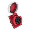 Розетка стационарная внутренняя угловая 4142 3Р+РЕ 16А 380В IP67 PROxima EKF ps-4142-16-380, изображение 2 • Купить по низкой цене в интернет-магазине СМЭК