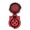 Розетка стационарная внутренняя 3242 3Р+РЕ 32А 380В IP67 PROxima EKF ps-3242-32-380, изображение 3 • Купить по низкой цене в интернет-магазине СМЭК