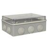 Коробка распаячная КМР-050-042пк пылевлагозащ. 190х140х70 10 мембранных вводов уплот. шнур прозр. крышка PROxima EKF plc-kmr-050-042pk, изображение 2 • Купить по низкой цене в интернет-магазине СМЭК