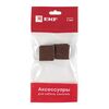 Соединитель 25х16 под темн. дерево Plast PROxima (уп.4шт) EKF cond-25-16x4, изображение 2 • Купить по низкой цене в интернет-магазине СМЭК