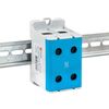Клемма силовая вводная двойная КСВ 35-150кв.мм син. PROxima EKF kvs2-35-150-blue • Купить по низкой цене в интернет-магазине СМЭК
