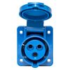 Розетка скрыт. уст. 16А 220В 2P+РЕ IP44 (413) EKF ps-413-16-220 • Купить по низкой цене в интернет-магазине СМЭК