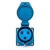 Розетка наружн. уст. 32А 220В 2P+РЕ IP44 (123) EKF ps-123-32-220, изображение 4 • Купить по низкой цене в интернет-магазине СМЭК