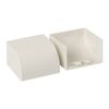 Заглушка 40х25 бел. Plast PROxima (уп.4шт) EKF ecw-40-25x4 • Купить по низкой цене в интернет-магазине СМЭК