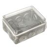 Коробка распаячная КМР-050-041пк пылевлагозащ. 150х110х70 10 мембранных вводов уплот. шнур. прозр. крышка PROxima EKF plc-kmr-050-041pk, изображение 5 • Купить по низкой цене в интернет-магазине СМЭК
