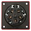 Розетка стационарная внутренняя 3352 3Р+РЕ+N 63А 380В IP67 PROxima EKF ps-3352-63-380, изображение 5 • Купить по низкой цене в интернет-магазине СМЭК