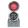 Розетка стационарная наружная 1352 3Р+РЕ+N 63А 380В IP67 PROxima EKF ps-1352-63-380, изображение 7 • Купить по низкой цене в интернет-магазине СМЭК