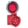 Розетка стационарная внутренняя 3252 3Р+РЕ+N 32А 380В IP67 PROxima EKF ps-3252-32-380, изображение 4 • Купить по низкой цене в интернет-магазине СМЭК