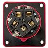Розетка стационарная внутренняя угловая 4452 3Р+РЕ+N 125А 380В IP67 PROxima EKF ps-4452-125-380, изображение 4 • Купить по низкой цене в интернет-магазине СМЭК