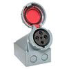 Розетка стационарная наружная 1352 3Р+РЕ+N 63А 380В IP67 PROxima EKF ps-1352-63-380, изображение 5 • Купить по низкой цене в интернет-магазине СМЭК