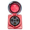 Розетка стационарная внутренняя угловая 4442 3Р+РЕ 125А 380В IP67 PROxima EKF ps-4442-125-380, изображение 7 • Купить по низкой цене в интернет-магазине СМЭК