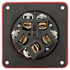 Розетка стационарная внутренняя 3452 3Р+РЕ+N 125А 380В IP67 PROxima EKF ps-3452-125-380, изображение 8 • Купить по низкой цене в интернет-магазине СМЭК