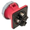 Розетка стационарная внутренняя 3442 3Р+РЕ 125А 380В IP67 PROxima EKF ps-3442-125-380, изображение 3 • Купить по низкой цене в интернет-магазине СМЭК