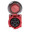 Розетка стационарная внутренняя 3352 3Р+РЕ+N 63А 380В IP67 PROxima EKF ps-3352-63-380, изображение 4 • Купить по низкой цене в интернет-магазине СМЭК