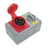 Розетка 1424 3Р+РЕ 32А 380В IP44 с блокировкой и выкл. EKF ps-1424-32-380, изображение 4 • Купить по низкой цене в интернет-магазине СМЭК