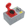 Розетка 1414 3Р+РЕ 16А 380В IP44 с блокировкой и выкл. EKF ps-1414-16-380, изображение 4 • Купить по низкой цене в интернет-магазине СМЭК
