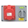 Розетка 1425 3Р+РЕ+N 32А 380В IP44 с блокировкой и выкл. EKF ps-1425-32-380, изображение 4 • Купить по низкой цене в интернет-магазине СМЭК
