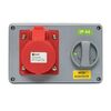 Розетка 1415 3Р+РЕ+N 16А 380В IP44 с блокировкой и выкл. EKF ps-1415-16-380, изображение 6 • Купить по низкой цене в интернет-магазине СМЭК
