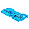 Колодка клеммная JXB-ST-2.5 31А 4 вывода пружинная син. PROxima EKF plc-jxb-st-2.5-4-blue, изображение 7 • Купить по низкой цене в интернет-магазине СМЭК