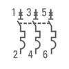 Выключатель автоматический ВА47-63 3п13А х-ка С 4.5кА PROxima (mcb4763-3-13C-pro), изображение 3 • Купить по низкой цене в интернет-магазине СМЭК