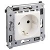 Розетка 1-м СП 2мод. Avanti "Белое облако" 16А IP20 2P+E защ. шторки бел. DKC 4400003, изображение 3 • Купить по низкой цене в интернет-магазине СМЭК