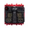 Розетка 1-м 2мод. Avanti "Красный квадрат" 16А IP20 2P+E защ. шторки красн. DKC 4401002, изображение 6 • Купить по низкой цене в интернет-магазине СМЭК