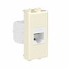 Розетка компьютерная 1мод. Avanti "Ванильная дымка" RJ45 кат.6A без шторок модульная механизм DKC 4405671, изображение 3 • Купить по низкой цене в интернет-магазине СМЭК