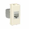 Розетка компьютерная 1мод. Avanti "Ванильная дымка" RJ45 кат.6 без шторок экранир. модульная механизм DKC 4405791, изображение 4 • Купить по низкой цене в интернет-магазине СМЭК