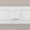 Выключатель модульный 1-кл. 2мод. Avanti "Белое облако" 16А IP20 бел. DKC 4400102, изображение 6 • Купить по низкой цене в интернет-магазине СМЭК