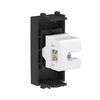 Розетка компьютерная 1мод. Avanti "Черный матовый" RJ45 кат.6 без шторок модульная механизм DKC 4412691 • Купить по низкой цене в интернет-магазине СМЭК