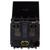 Розетка 1-м 2мод. Avanti "Черный квадрат" 16А IP44 2P+E защ. шторки с крышкой черн. DKC 4402012, изображение 3 • Купить по низкой цене в интернет-магазине СМЭК