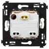 Розетка 1-м СП 2мод. Avanti "Белое облако" 16А IP41 2P+E защ. шторки с крышкой бел. DKC 4400013, изображение 5 • Купить по низкой цене в интернет-магазине СМЭК