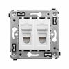Розетка телефонная 2-м СП Avanti "Белое облако" RJ12 DKC 4400314, изображение 4 • Купить по низкой цене в интернет-магазине СМЭК