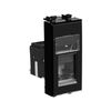 Розетка компьютерная 1мод. Avanti "Черный квадрат" RJ45 кат.6 модульная DKC 4402291, изображение 2 • Купить по низкой цене в интернет-магазине СМЭК