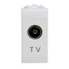Розетка телевизионная проходная TV 1-м СП 1мод. Brava бел. DKC 76581B, изображение 2 • Купить по низкой цене в интернет-магазине СМЭК