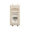 Розетка компьютерная 1мод. Avanti "Ванильная дымка" RJ45 кат.6 модульная DKC 4405291, изображение 4 • Купить по низкой цене в интернет-магазине СМЭК