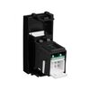 Розетка компьютерная 1мод. Avanti "Черный квадрат" RJ45 кат.6 модульная DKC 4402291, изображение 4 • Купить по низкой цене в интернет-магазине СМЭК