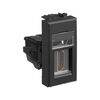 Розетка HDMI 1мод. Avanti "Черный матовый" тип А-А модульная DKC 4412251 • Купить по низкой цене в интернет-магазине СМЭК