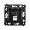 Розетка компьютерная 1-м СП Avanti "Черный матовый" RJ45 кат.6 DKC 4412293 • Купить по низкой цене в интернет-магазине СМЭК