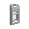 Адаптер для Keystone 1мод. Avanti "Закаленная сталь" DKC 4404201, изображение 4 • Купить по низкой цене в интернет-магазине СМЭК
