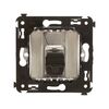 Розетка HDMI 1-м СП Avanti "Закаленная сталь" тип А-А DKC 4404253 • Купить по низкой цене в интернет-магазине СМЭК