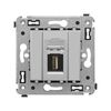 Розетка USB 2.0 1-м СП Avanti "Закаленная сталь" тип А-А DKC 4404403, изображение 3 • Купить по низкой цене в интернет-магазине СМЭК
